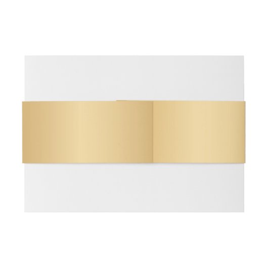 Celestial Moon Phase Golden Belly Band Uitnodigingen Wikkel (Achterkant Voorbeeld)