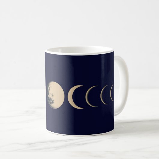 Celestial moon phase koffiemok (Voorkant rechts)