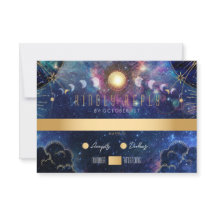 Celestial Moon Phase RSVP-kaart