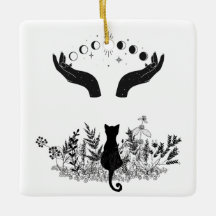  Celestial Moon Phases Cat