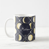 Celestial Moon Phases Pattern Koffiemok (Links)