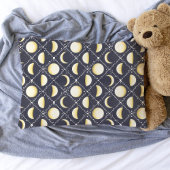 Celestial Moon Phases Pattern Kussensloop