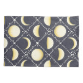 Celestial Moon Phases Pattern Kussensloop (Achterkant)