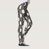 Celestial Moon Phases Pattern Leggings (Rechts)