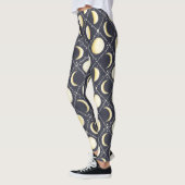 Celestial Moon Phases Pattern Leggings (Links)