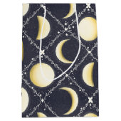 Celestial Moon Phases Pattern Medium Cadeauzakje (Voorkant)