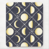 Celestial Moon Phases Pattern Muismat (Voorkant)