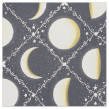 Celestial Moon Phases Pattern