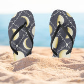 Celestial Moon Phases Pattern Teenslippers