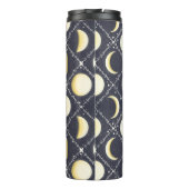 Celestial Moon Phases Pattern Thermosbeker (Achterkant)