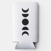 Celestial Moon Phases Seltzer Blikjeskoeler (Achterkant)