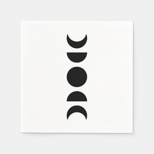 Celestial Moon Phases Servet (Voorkant)