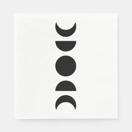 Celestial Moon Phases Servet (Voorkant)