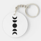 Celestial Moon Phases Sleutelhanger (Achterkant)