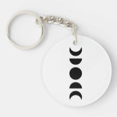 Celestial Moon Phases Sleutelhanger (Voorkant)