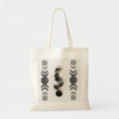 Celestial Moon Phases Triptych Poster | Abstract  Tote Bag (Voorkant)