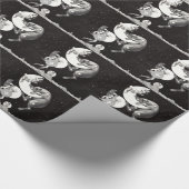 Celestial Moon Sky Universe God Night Illustration Cadeaupapier (Hoek)