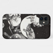 Celestial Moon Sky Universe God Night Illustration Case-Mate iPhone Case (Achterkant (horizontaal))