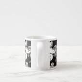 Celestial Moon Sky Universe God Night Illustration Espresso Kop (Achterkant)