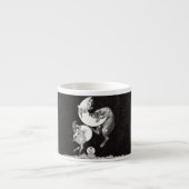 Celestial Moon Sky Universe God Night Illustration Espresso Kop (Voorkant)