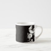 Celestial Moon Sky Universe God Night Illustration Espresso Kop (Rechts)