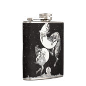 Celestial Moon Sky Universe God Night Illustration Heupfles (Rechts)