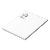 Celestial Moon Sky Universe God Night Illustration Notitieblok (Linkerzijde)