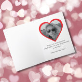 Celestial Moon & Star, Aangepaste Foto Valentijnsd Feestdagen Kaart