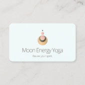 Celestial Moon Star Boho Gold Visitekaartje (Voorkant)