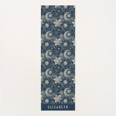 Celestial Moon Star Exercise Yoga Mat (Voorkant)