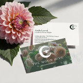 Celestial Moon Star Honey Bee Floral Visitekaartje