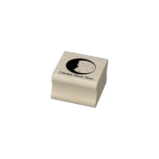 Celestial Moon Stars Astrology Rubberstempel (Stempel)