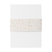 Celestial Moon Stars Bruiloft Belly Band Uitnodigingen Wikkel (Achterkant Voorbeeld)