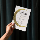 Celestial Moon Sterrennacht Mystiek Vrijgezellenfe Kaart