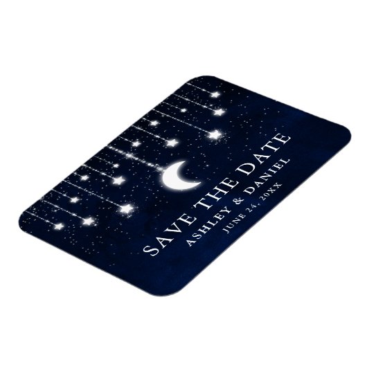 Celestial moon stert string lampjes sparen de datu magneet (Linkerzijde)