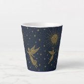 Celestial Moon & Sun Latte Mug – Mystical Night Sk Latte Mok (Voorkant)