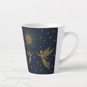 Celestial Moon & Sun Latte Mug – Mystical Night Sk Mok (Rechts)