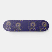Celestial Moon & Sun Theme Persoonlijk Skateboard (Horizontaal)