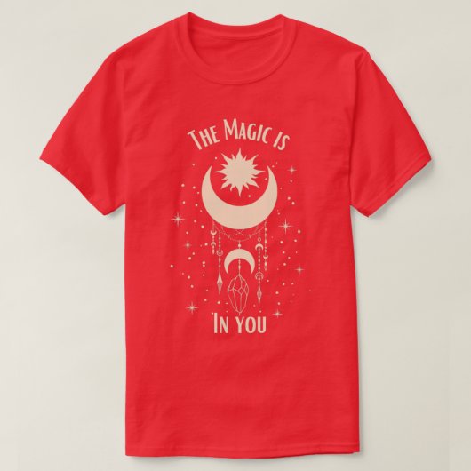 Celestial Moon T-shirt (Design voorkant)