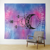 Celestial Moon Tapestry Wandkleed (In Situ (horizontaal))