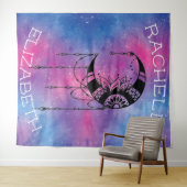 Celestial Moon Tapestry Wandkleed (In Situ (horizontaal))
