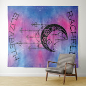 Celestial Moon Tapestry Wandkleed (In Situ (horizontaal))