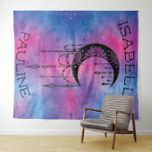 Celestial Moon Tapestry Wandkleed (In Situ (horizontaal))
