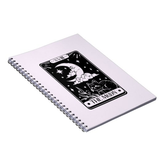Celestial Moon Tarot Kaart Notitieboek (Rechterzijde)