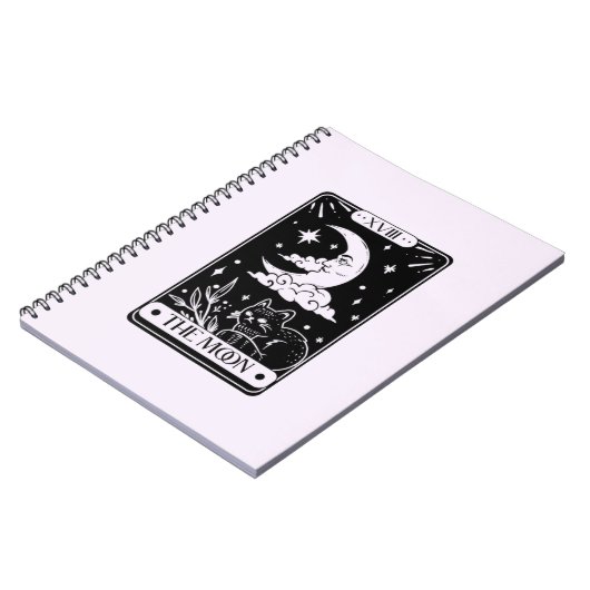 Celestial Moon Tarot Kaart Notitieboek (Linkerzijde)
