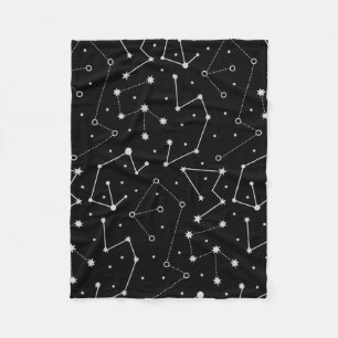 Celestial Moon Theme Fleece Deken