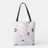 Celestial Moon Theme Tote Bag (Achterkant)