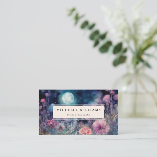 Celestial Moon Visitekaartje (Staand voorkant)