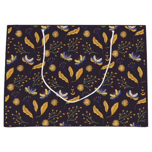 Celestial mot vlinder patroon groot cadeauzakje (Voorkant)