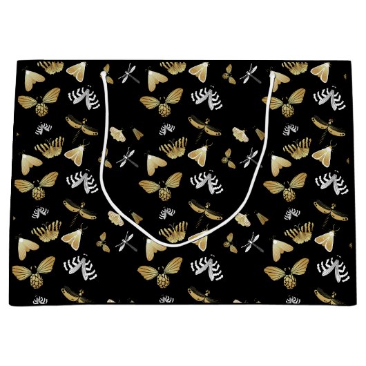 Celestial mot vlinder patroon groot cadeauzakje (Voorkant)